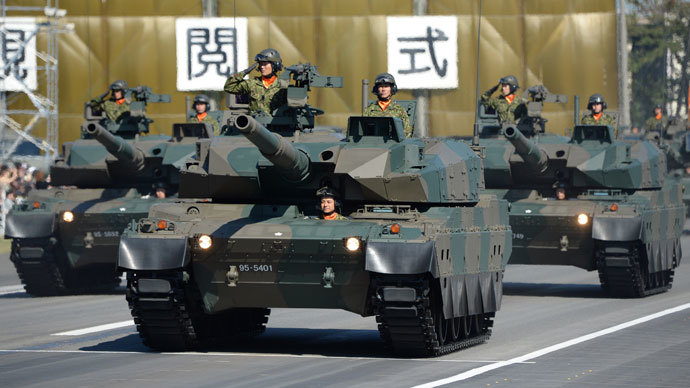 Japan to rethink pacifist constitution by 2020 amid rising tensions
