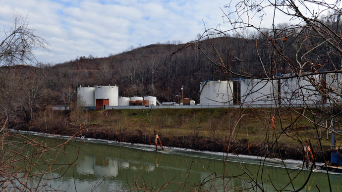 Single cinder block was used to contain toxic chemical prior to mass W. Virginia spill