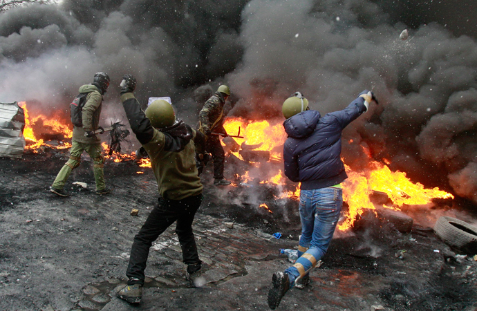 January 22, 2014 (Reuters / Gleb Garanich)