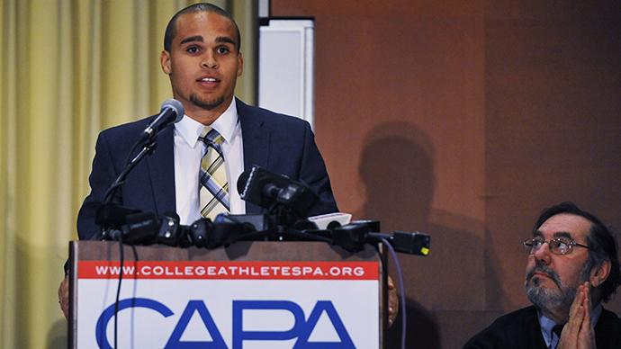 College athletes file petition to create labor union