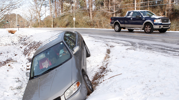Atlanta’s ‘zombie apocalypse’? Rare snowfall paralyzes region, strands many