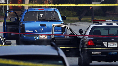 Texas cop placed on paid leave for supermarket shooting spree Facebook threat