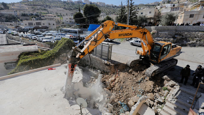 Israel’s destruction of Palestinian homes at five-year high – aid orgs