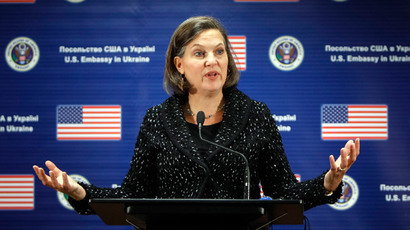 Nuland has tough time justifying US involvement in Ukraine