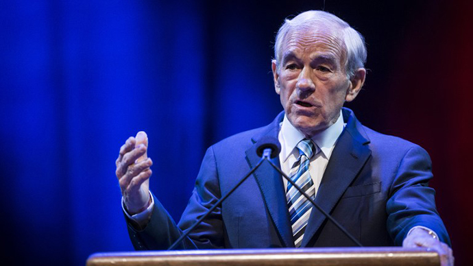 Former US Representative Ron Paul (R-TX) (AFP Photo / Brendan Smialowski)