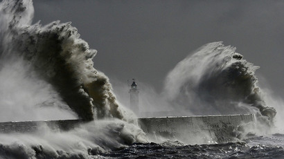 Giant sinkhole swallows up old mine in Russia's Urals (PHOTOS)