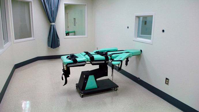 Revamped lethal injection room at San Quentin State Prison supplied by the California Department of Corrections and Rehabilitation.(Reuters / Handout)