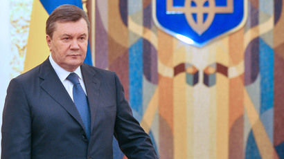 ‘I’m not leaving’: Yanukovich accuses opposition of coup d’etat, calls on EU to fulfill obligations