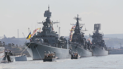 Crimea forms its own fleet as Ukraine Navy chief sides with region