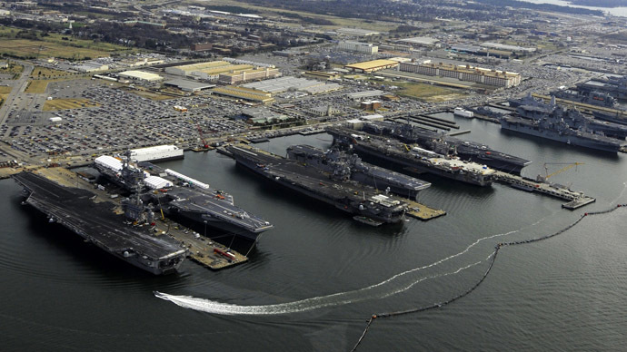 2 Killed In Shooting At Us Naval Station Norfolk Rt Usa News