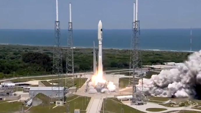 Classified US satellite blasts off from Cape Canaveral