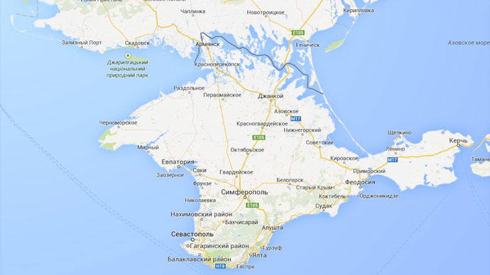 ​Google Maps marks Crimea as Russia…but only in Russia