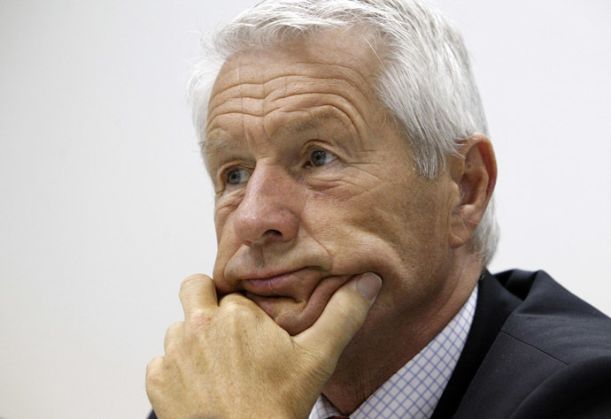 Thorbjorn Jagland, secretary-general of the Council of Europe (Reuters/Sergei Karpukhin)
