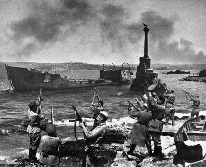 Harbor of Sevastopol, May 9, 1944