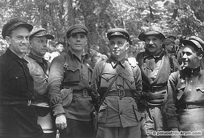 Crimea partisans (From www.poluostrov-krym.com)