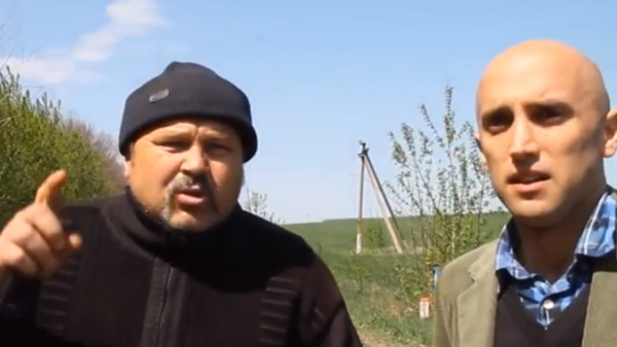 ‘Feed your army, motherf***ers!’ Raging locals ‘hijack’ RT report as Ukraine troops raid Slavyansk