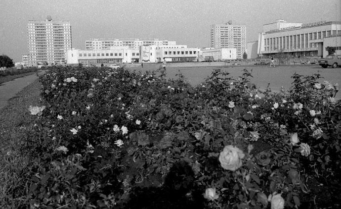 Housing estate in town of Pripyat, Kiev Region. (RIA Novosti)