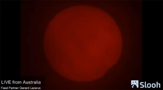 Screenshot from youtube by Slooh