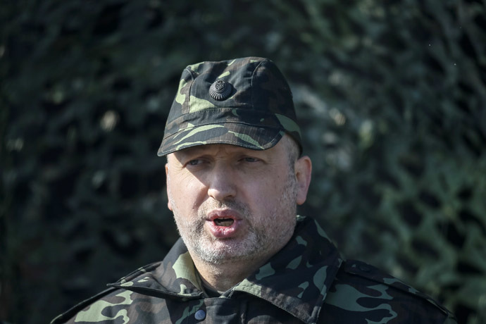 Ukraineâs acting President Aleksandr Turchinov (Reuters/Gleb Garanich)