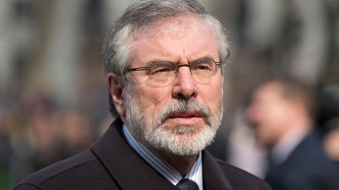 ​Sinn Fein leader Gerry Adams detained over notorious 1972 murder