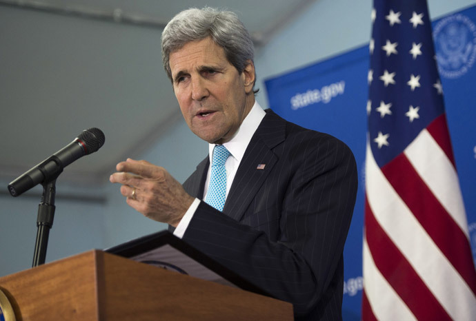 US Secretary of State John Kerry (AFP Photo / Pool / Saul Loeb)