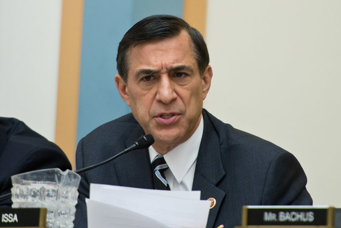 US Republican Representative from California Darrell Issa (AFP Photo / Nicholas Kamm)
