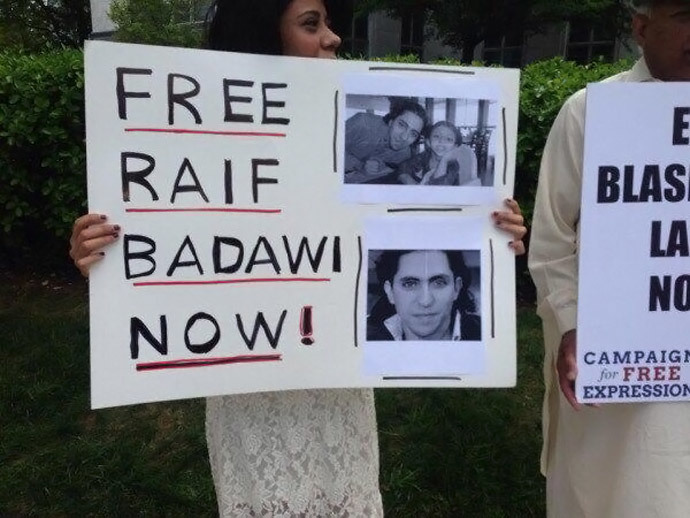 image from Ensaf Haidar's Facebook page