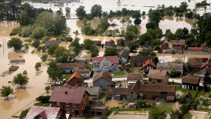 Thousands of wartime explosives dislodged as Balkans flooding leads to landslides (PHOTOS)