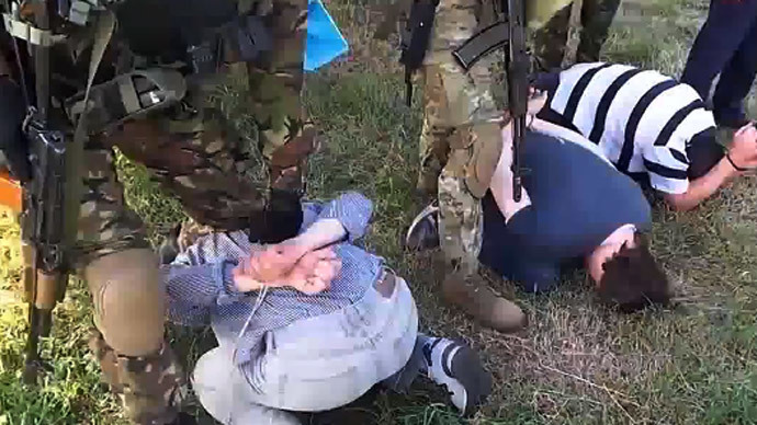 The Russian detained journalists are being investigated on the charges of âaiding the terrorist groupsâ. Screenshot from YouTube (Life-Maria Channel)