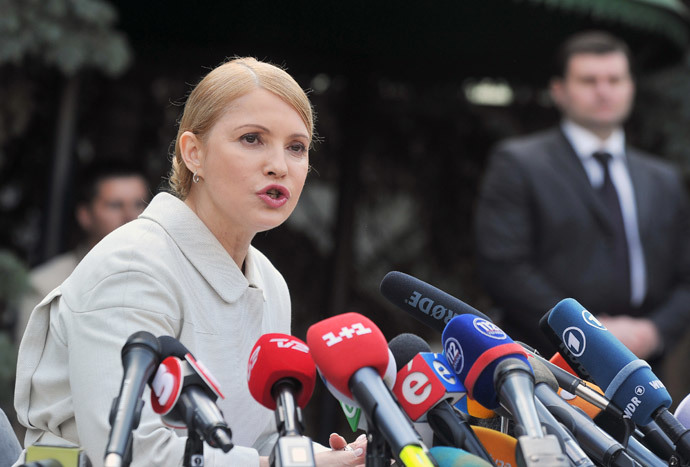 Yulia Tymoshenko (AFP Photo / Genya Savilov)