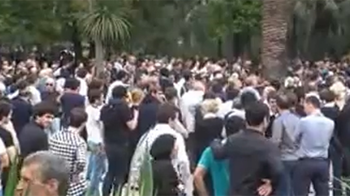 Thousands of protesters in Abkhazia demand resignation of president, govt