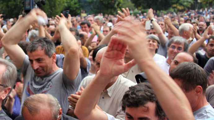 Abkhaz President resigns after days of anti-government unrest