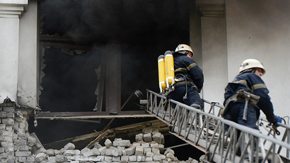 Confirmed: Ukrainian air force fired over 150 missiles at Lugansk, bombed admin HQ