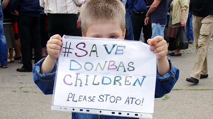 4yo among seven Ukrainian kids wounded in clashes – UN — RT World News