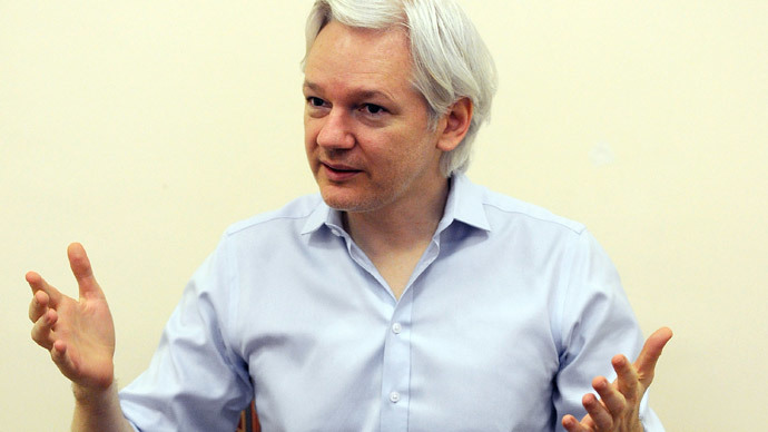 Assange, NY forum talk Orwellian future, internet as 'suppression' tool