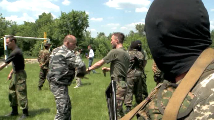 Screenshot from RT video