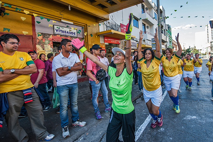 Naked Football Brazil Prostitutes Show Ball Skills To Highlight Sex