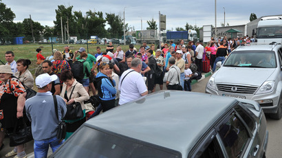 UN: 110,000 people fled Ukraine to Russia this year