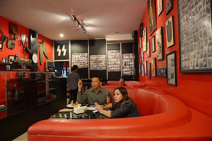 Nazi-themed café in Indonesia reopens a year after intl outrage forced