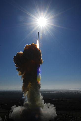 FILE photo. Ground-based Midcourse Defense (Image from boeing.com)