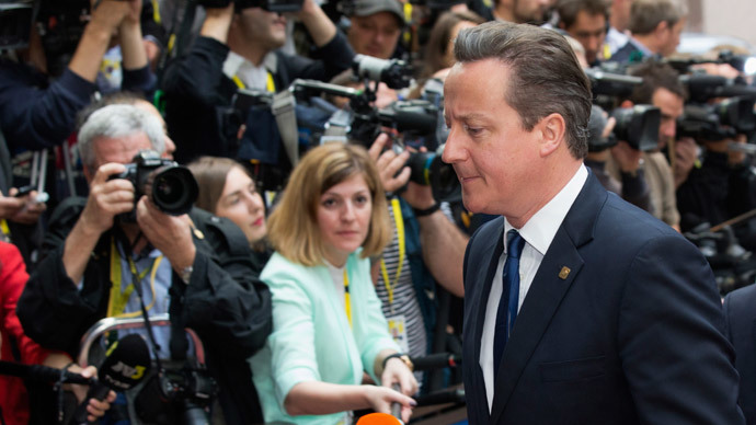 'Defeated' Cameron congratulates Juncker on EC win, says it's not a 'fatal blow'