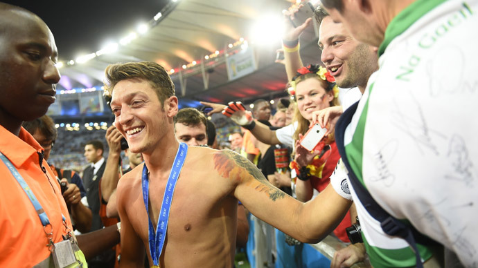 Football superstars donate their World Cup prize money