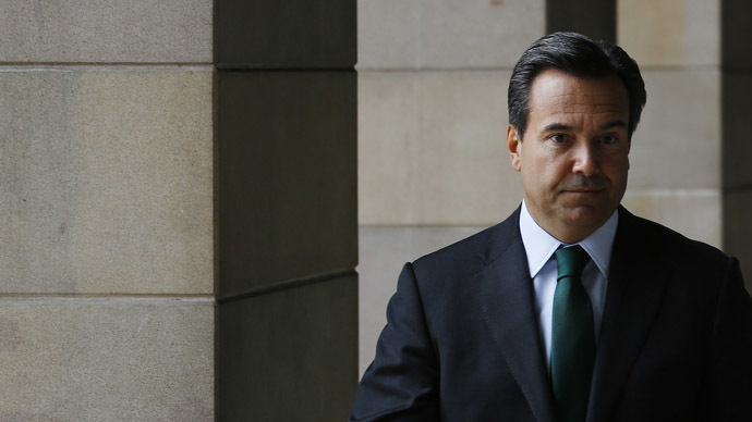 LBG chief executive, Antonio Horta-Osorio, prepares to oversee the payment of up to £300m as a result of the banks' role in alleged Libor rigging. The Libor scandal, in which a plethora of financial institutions were implicated, has been dubbed the "crime of the century". (Reuters/Luke MacGregor)