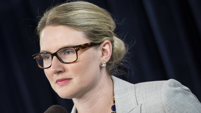 State Department Deputy Spokeswoman Marie Harf (AFP Photo/Brendan Smialowski)