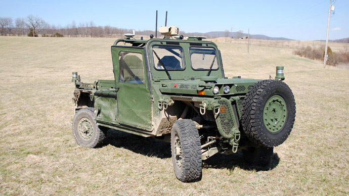 US Marines perfecting autonomous evacuation and supply vehicle