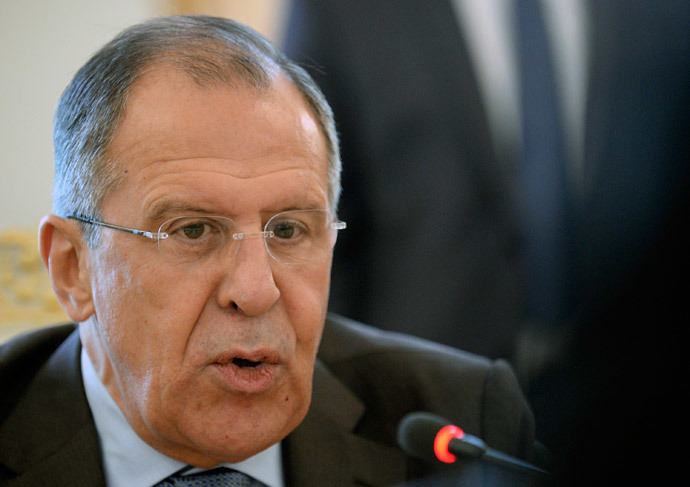 Russia's Foreign Minister Sergei Lavrov.(AFP Photo / Alexander Nemenov)