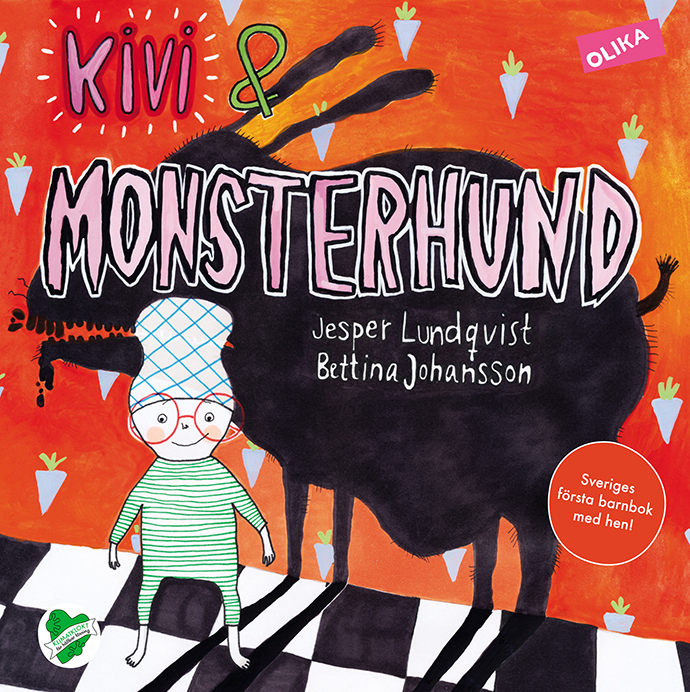 First Swedish book with the gender-neutral pronoun âhenâ â the inscription on the 2012 childrenâs book âKivi & Monsterhundâ