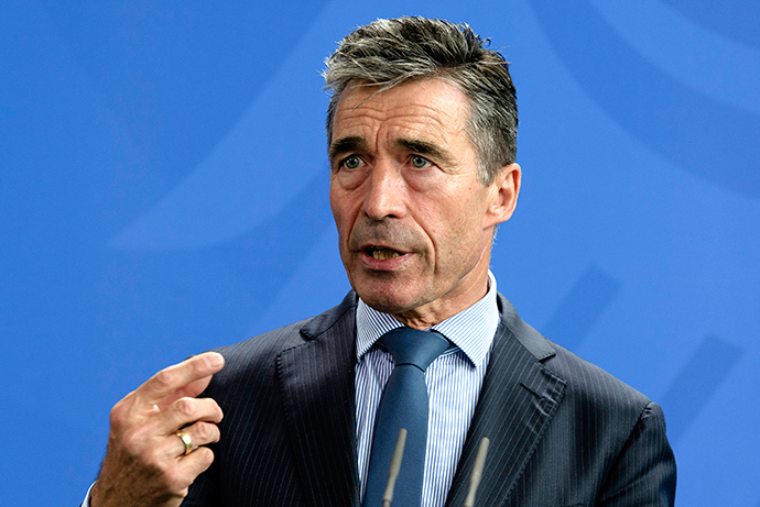 NATO Secretary General Anders Fogh Rasmussen (AFP Photo)