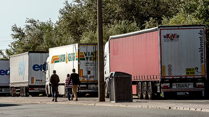 Send them to the UK: French port struggles to tackle immigration crisis