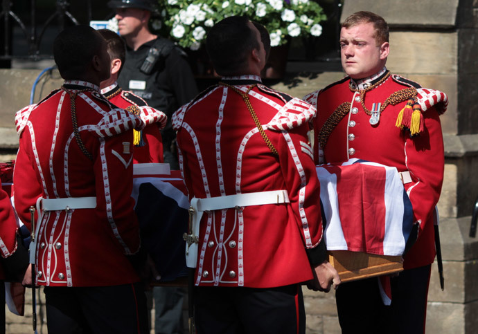 The Wikipedia page documenting the case of Lee Rigby, a soldier who was attacked and killed in 2013, has been edited by anonymous government officials.(AFP Photo / Lindsey Parnaby)